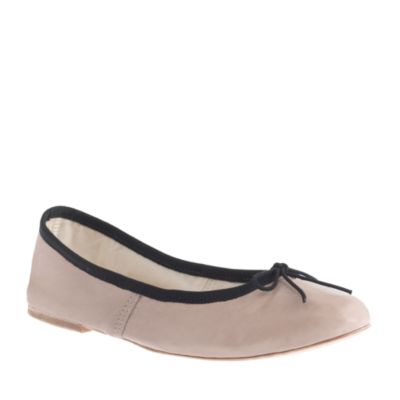 E. Porselli for J.Crew leather ballet flats : | J.Crew