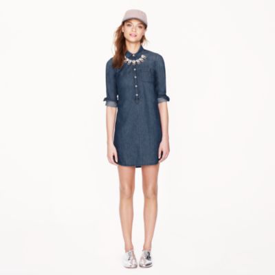 Keeper chambray shirtdress day J  Crew 