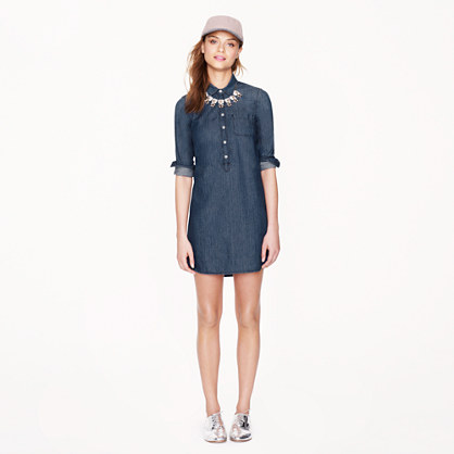 Keeper chambray shirtdress day J Crew Keeper chambray shirtdress day J Crew