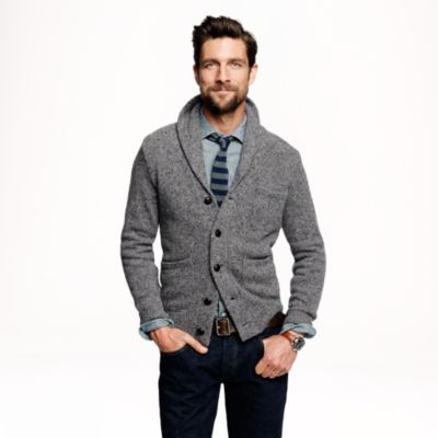 Donegal shawl cardigan