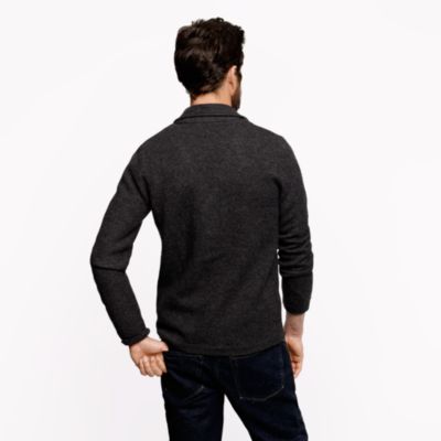 Wallace &amp; Barnes boiled-wool cardigan