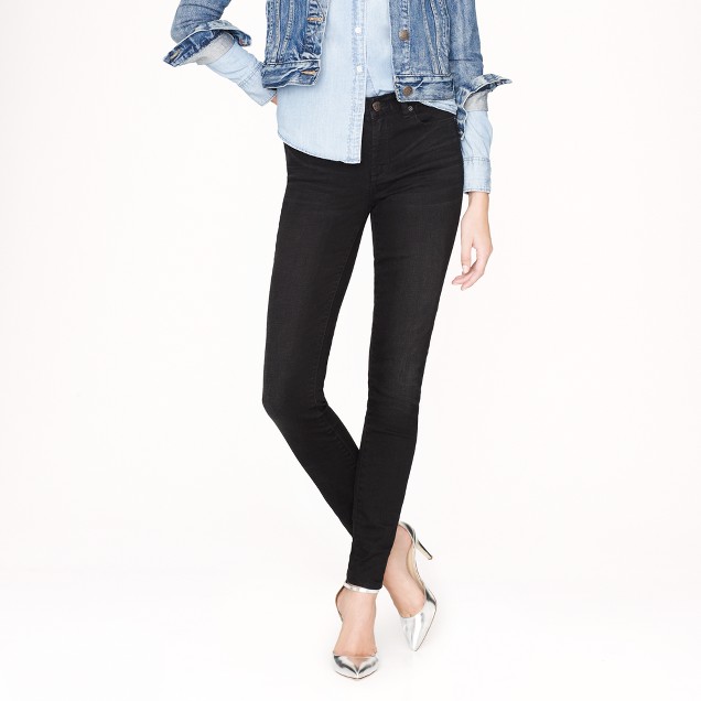 Midrise toothpick jean in blackout wash : | J.Crew