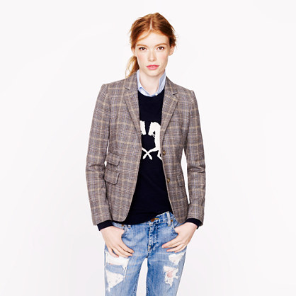 Schoolboy blazer in English tweed blazers J Crew Schoolboy blazer in English tweed blazers J Crew
