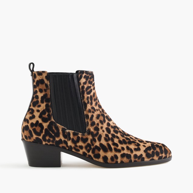 Chelsea Calf Hair Boots : Women's Ankle Boots | J.Crew