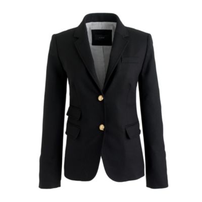 Schoolboy blazer in black : blazers | J.Crew