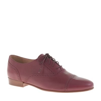 jefferson wholecut leather oxfords