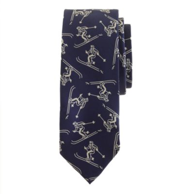 Drake's&reg; antique skier tie
