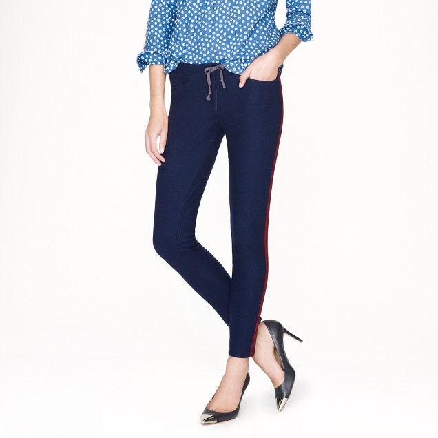 Wool racing-stripe track pant : | J.Crew
