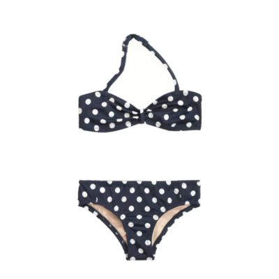 Girls' dot bikini set : | J.Crew