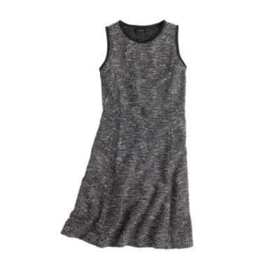 Tweed flare dress : | J.Crew