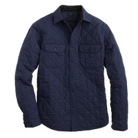 Quilted shirt-jacket : | J.Crew