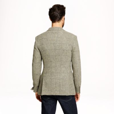 Ludlow sportcoat in windowpane English wool