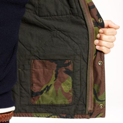 Broadmoor quilted jacket in camo : GIFTS FOR HIM | J.Crew