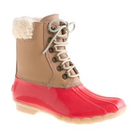 Sperry Top Sider for J Crew leather shearwater boots