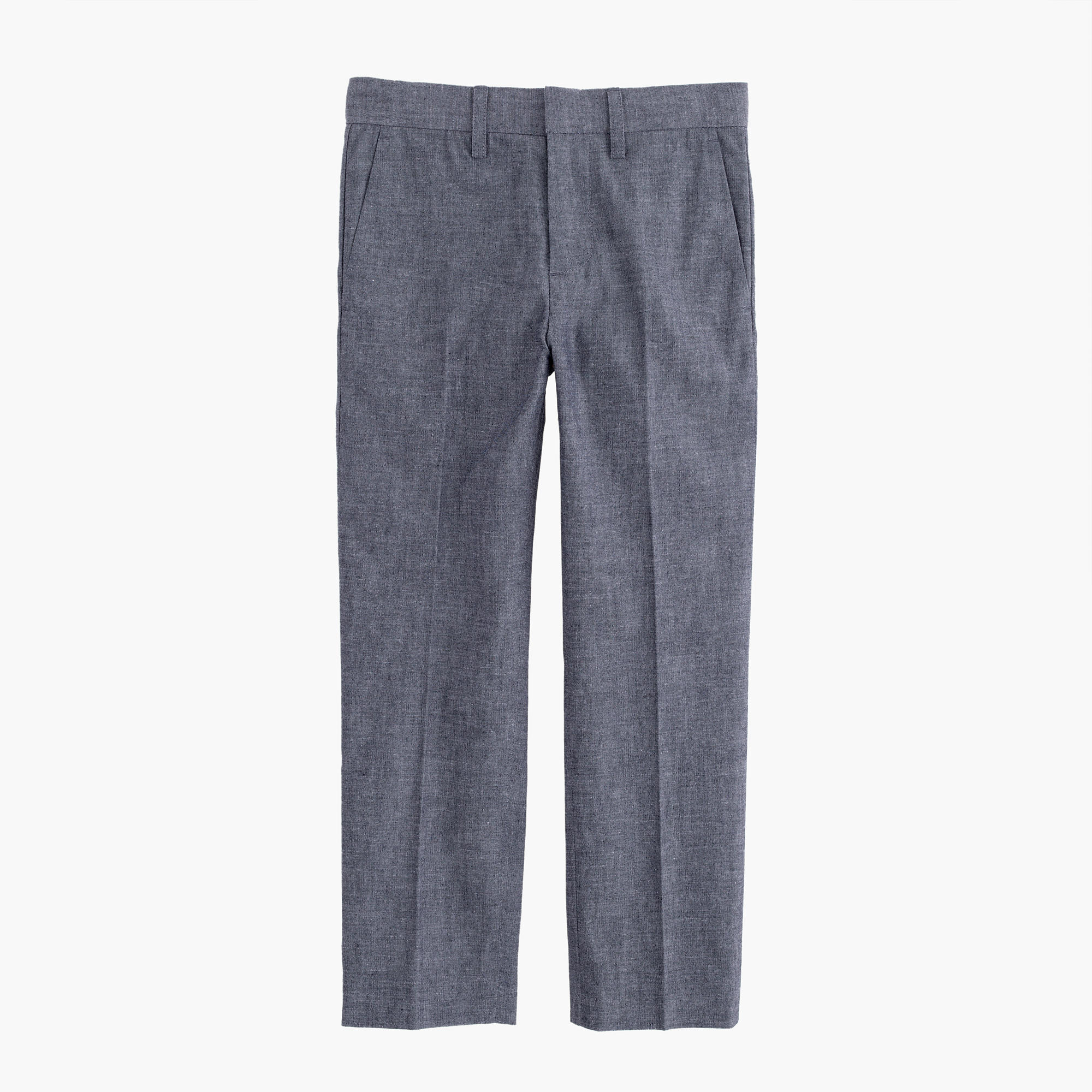 Boys' slim Ludlow suit pant in Japanese chambray : Boy pants | J.Crew