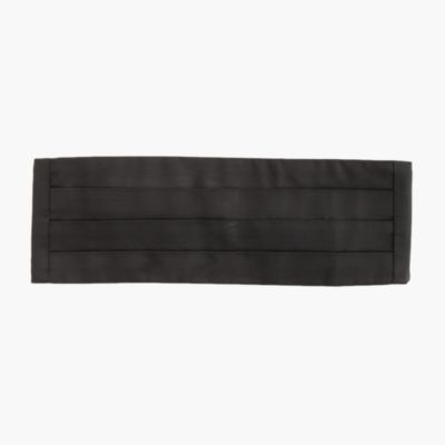 Classic satin cummerbund