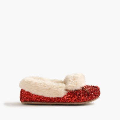 Girls glitter mocs for only $27 #cybermonday