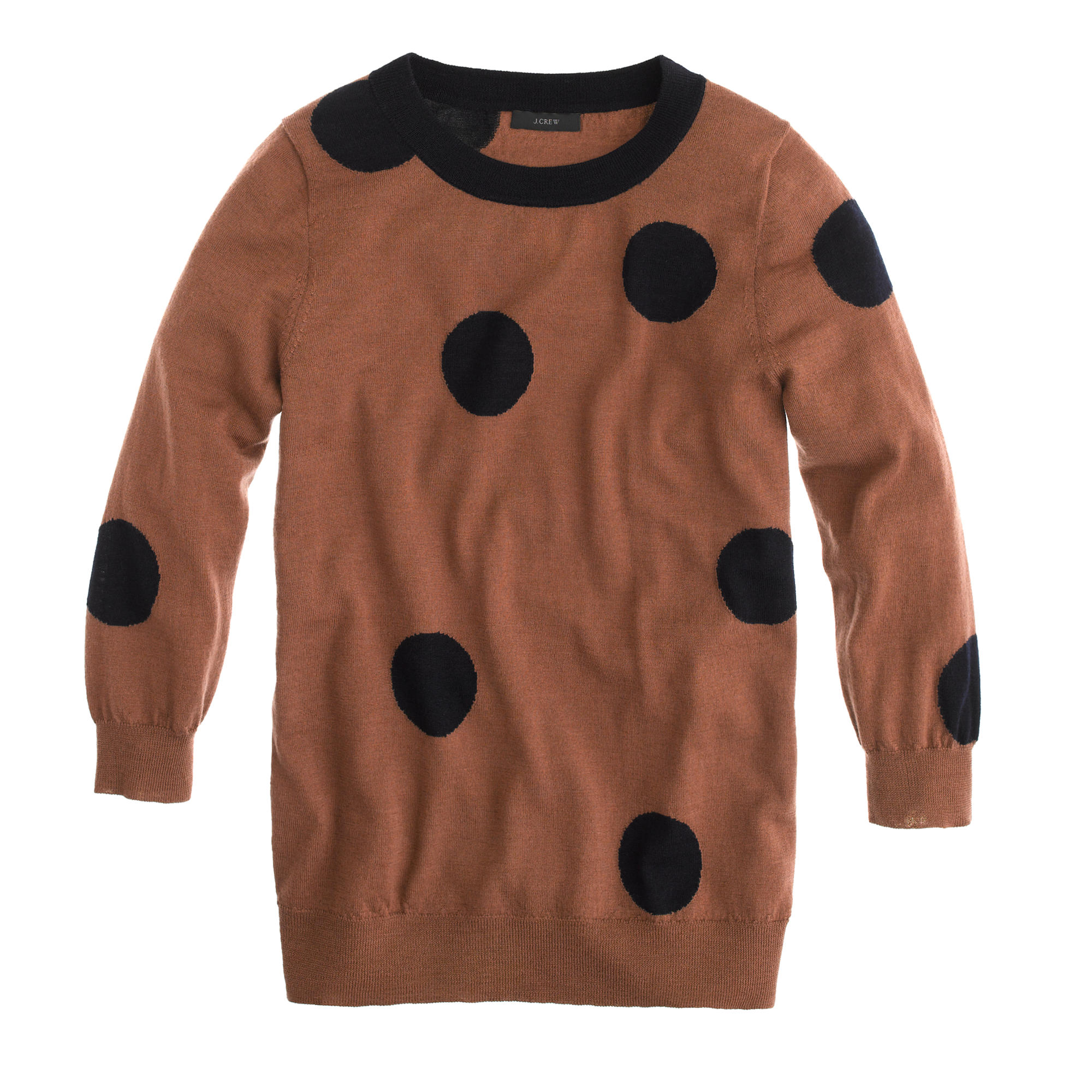 Tippi sweater in polka dot : | J.Crew