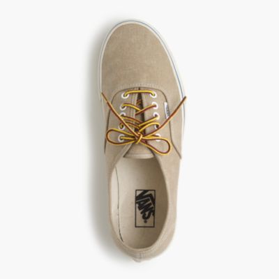 Unisex Vans&reg; for J.Crew washed canvas authentic sneakers