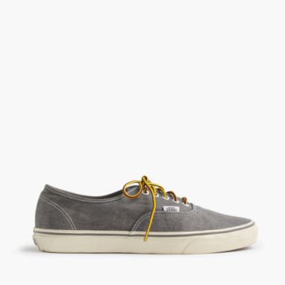 Unisex Vans&reg; for J.Crew washed canvas authentic sneakers
