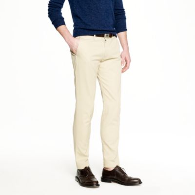 Bowery slim pant in cotton twill
