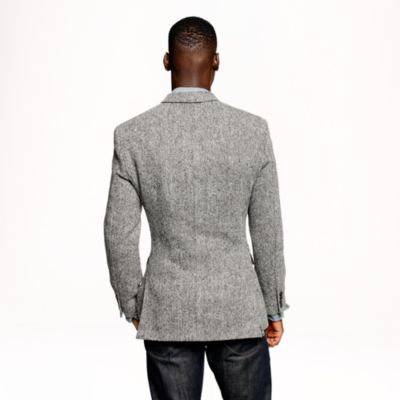 Ludlow fielding sportcoat in bird's-eye Harris Tweed wool