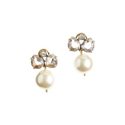 Pearl jewel box earrings : earrings | J.Crew