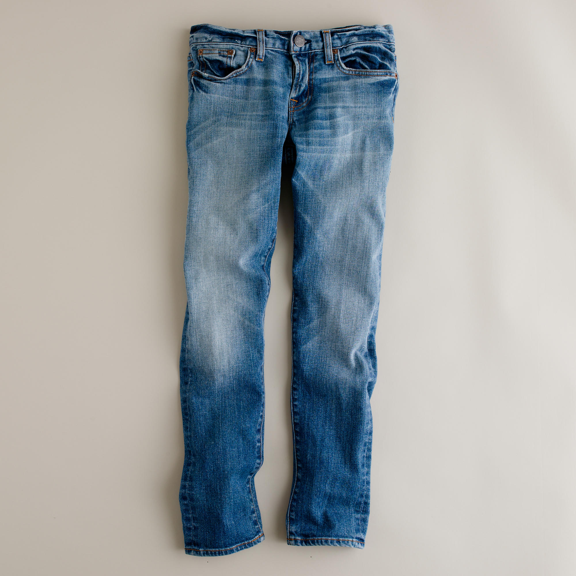 Ankle stretch toothpick selvedge jean in cherish wash : | J.Crew