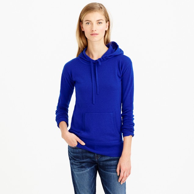Collection cashmere popover hoodie : | J.Crew