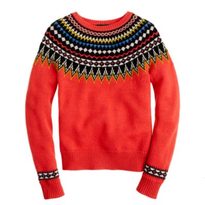 Fair Isle ski sweater J.Crew