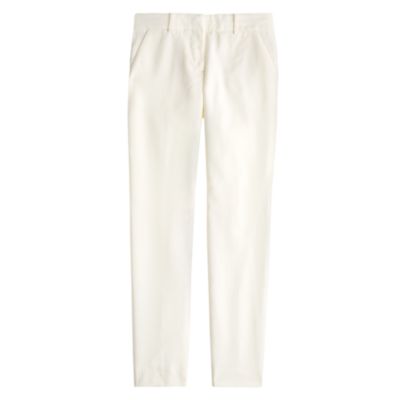 winter white wool pants
