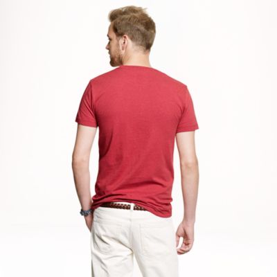 Slim broken-in pocket T-shirt