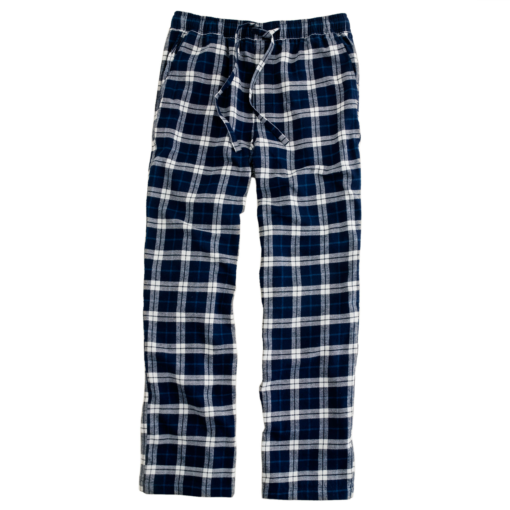 Slim flannel pajama pant in bedford blue plaid : | J.Crew