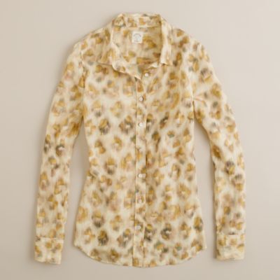 j crew leopard tee