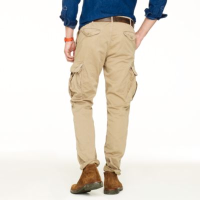 Sun-faded cargo pant in urban slim fit