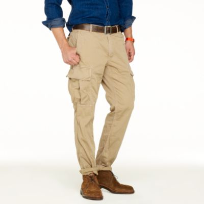 Sun-faded cargo pant in urban slim fit