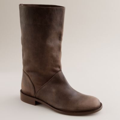 waxing leather boots