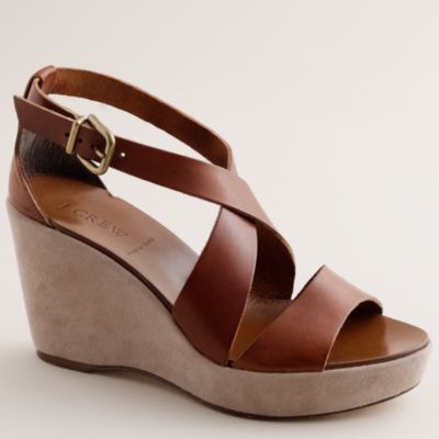 for charts javascript : leather J.Crew  Marguerite wedges