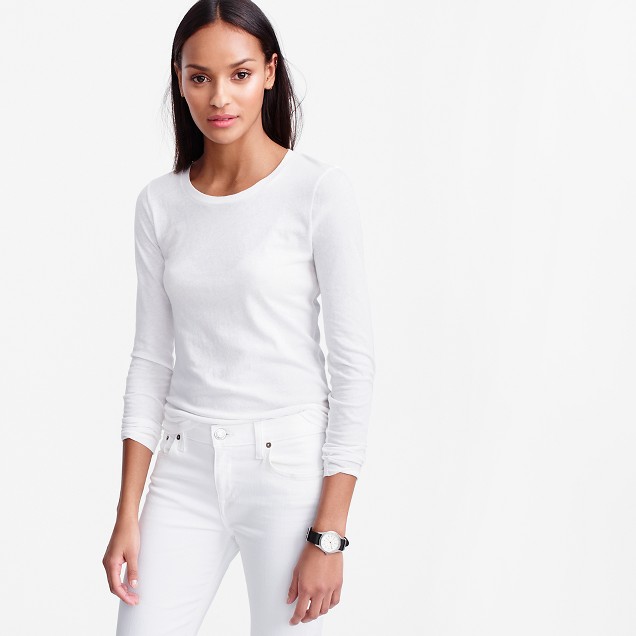 Tissue Long-Sleeve T-Shirt : Women's Tees | J.Crew Tissue Long-Sleeve T-Shirt : Women's Tees | J.Crew