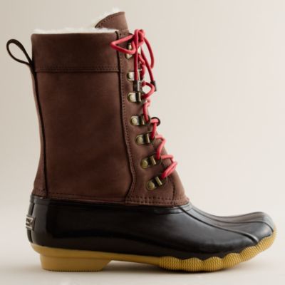 sperry tall rain boots