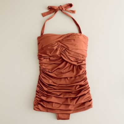 Jersey Lomellina® ruched bandeau tank : | J.Crew