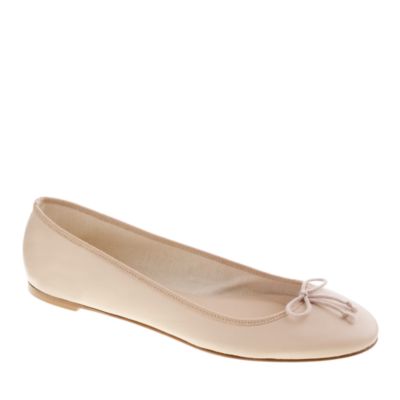 Classic leather ballet flats : sale | J.Crew