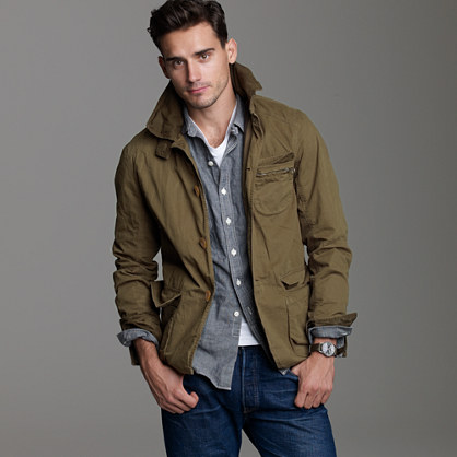 jacket cool jcrew trapper crew short tips jackets utility moss mens clothing clothes must piece why outfit man outerwear jeans