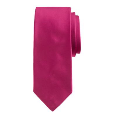 English satin tie
