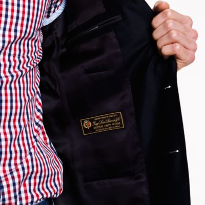 Ludlow blazer with double vent in Italian wool