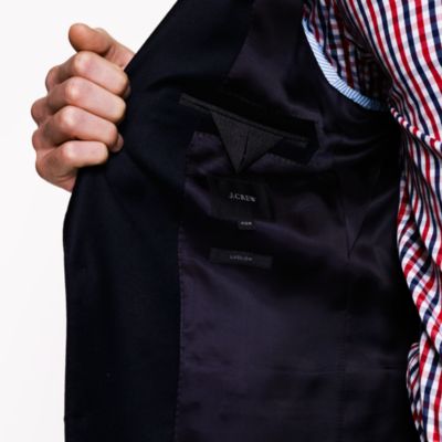 Ludlow blazer with double vent in Italian wool