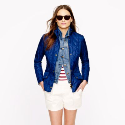 Barbour® flyweight Cavalry quilted jacket : Barbour | J.Crew