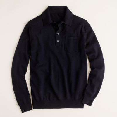 Merino polo sweater J.Crew