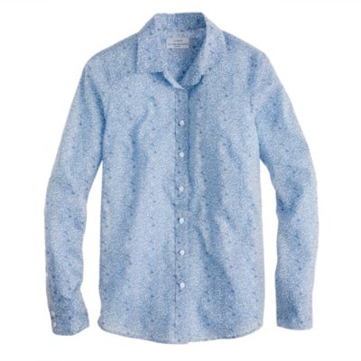 Liberty perfect shirt in Katie and Millie floral J.Crew