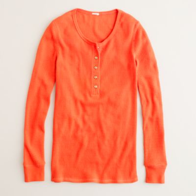 vintage thermal henley